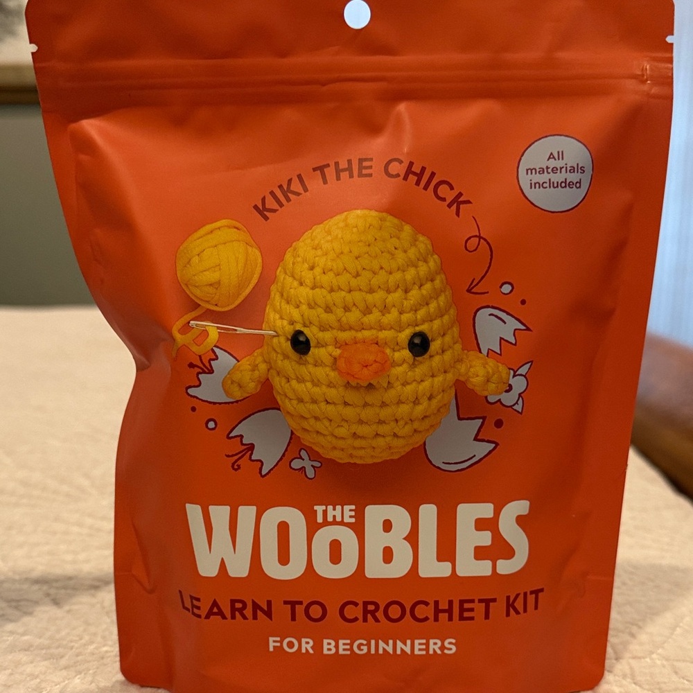 The Woobles Crochet Kit - Kiki the Chick